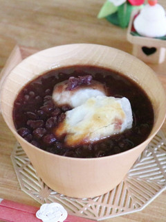小豆から作る濃厚ぜんざい-レシピのメイン写真