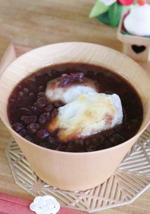 小豆から作る濃厚ぜんざい-レシピのメイン写真