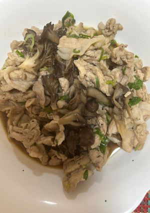豚こまと舞茸炒め-レシピのメイン写真