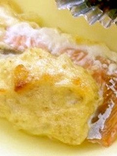 【保育園給食】にじますごまマヨネーズ焼き-レシピのメイン写真