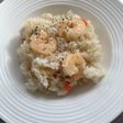 炊飯器でエビピラフ!!