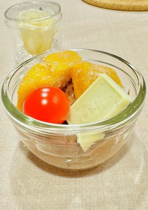 簡単おやつ☆✨チョコレートレアチーズ風♪-レシピのメイン写真