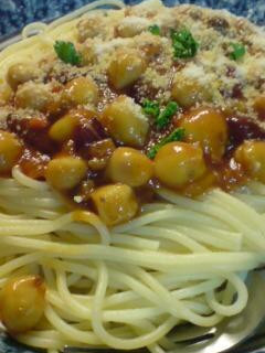 カレーにおいしい豆水煮deミートソース-レシピのメイン写真