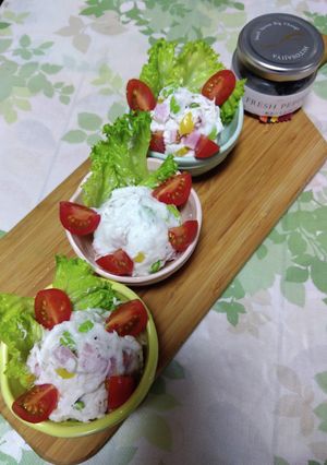 ★純白Sayama里芋クリチSalad★-レシピのメイン写真