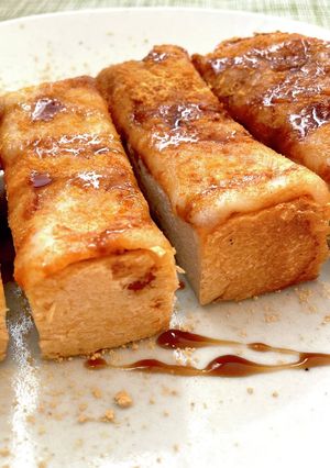 とんかつじゃない!きなこもちトースト-レシピのメイン写真