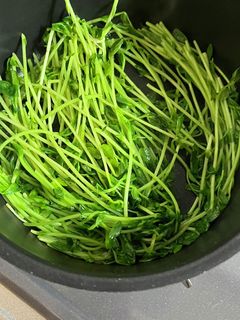 豆苗炒め-レシピのメイン写真