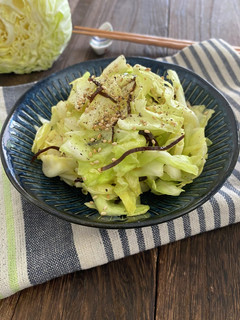 おつまみ塩昆布キャベツ-レシピのメイン写真