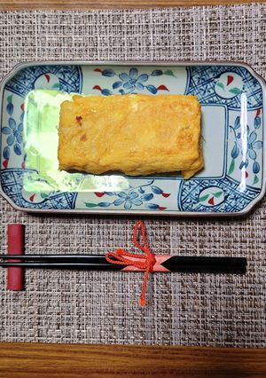 ヨウサマの減塩味噌巻き卵（京都風）-レシピのメイン写真