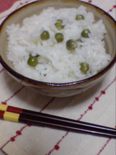 塩あじうまうま〜ピース飯(豆ごはん)-レシピのメイン写真