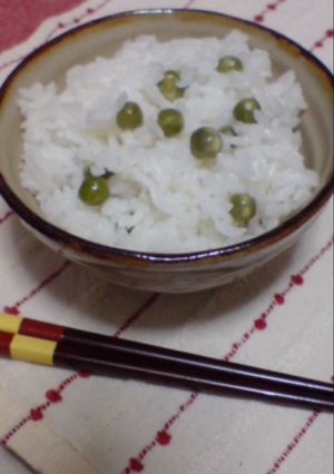 塩あじうまうま〜ピース飯(豆ごはん)-レシピのメイン写真