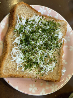 しらす青のり粉チーズ トースト-レシピのメイン写真