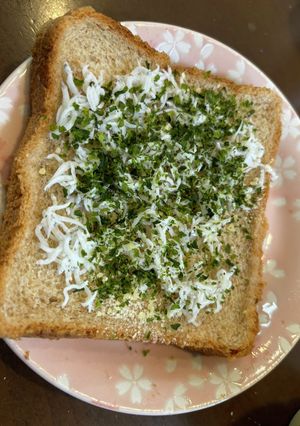 しらす青のり粉チーズ　トースト-レシピのメイン写真