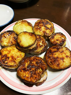 超簡単!刺身感覚?トロトロ茄子の挟み焼き-レシピのメイン写真