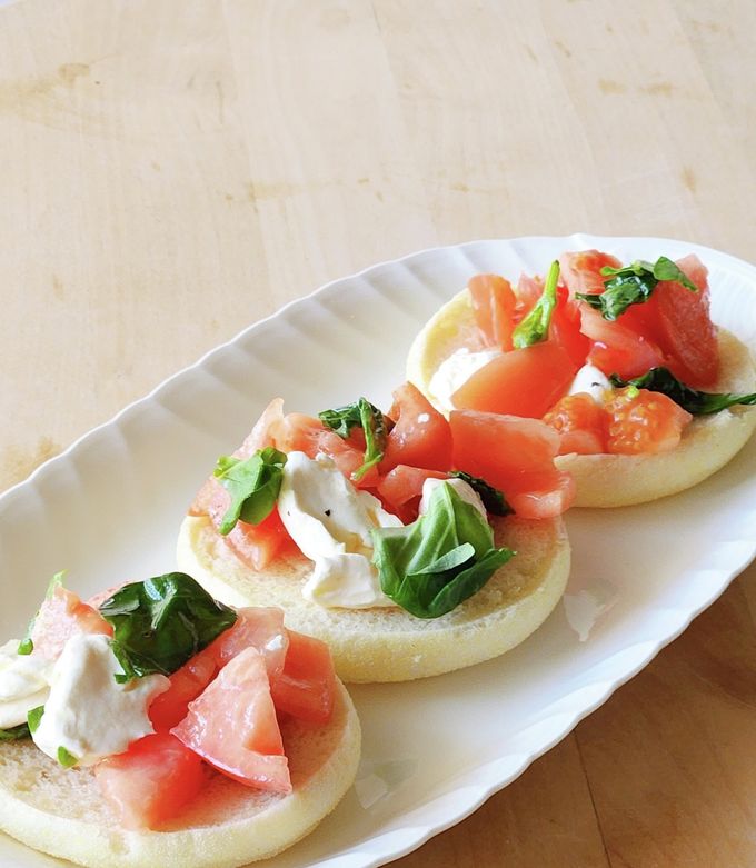 コツありオープンサンドカプレーゼ☆食パン by マダム・フィーカ