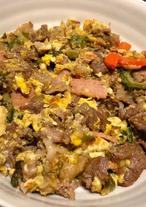 牛肉入りゴーヤチャンプル-レシピのメイン写真