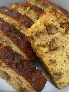 アーモンド粉で作るしっとりバナナケーキ-レシピのメイン写真