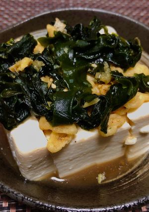 わかめたぬき豆腐-レシピのメイン写真