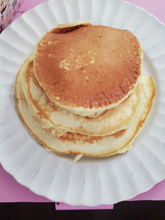 お餅リメイク☆ふわっふわパンケーキ-レシピのメイン写真