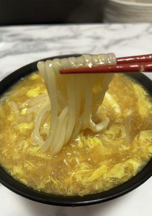 めんつゆで簡単！かきたまうどん-レシピのメイン写真