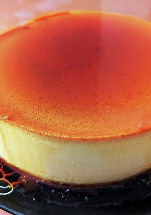 18cmケーキ型の分厚い焼きプリン-レシピのメイン写真