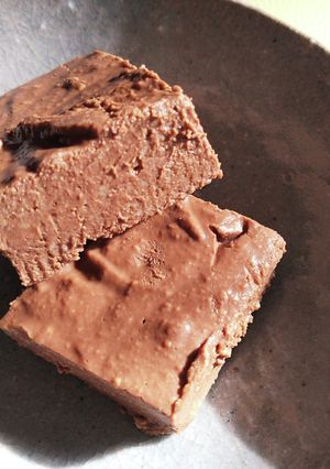 絹豆腐で濃厚♡レンチン簡単チョコケーキ-レシピのメイン写真