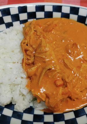 コストコロティサリーチキンでチキンカレー-レシピのメイン写真
