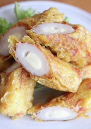 ちくわのカレーチーズ揚げ-レシピのメイン写真