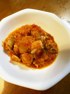 簡単チキンのトマト煮込み-レシピのメイン写真
