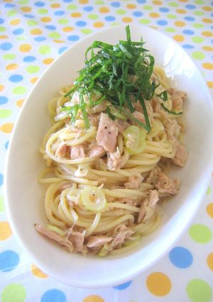 ねぎ塩レモンの☆ツナパスタ-レシピのメイン写真
