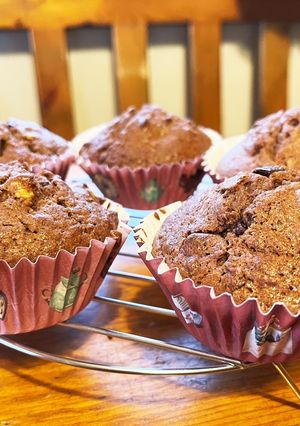HMでチョコとくるみのマフィン-レシピのメイン写真