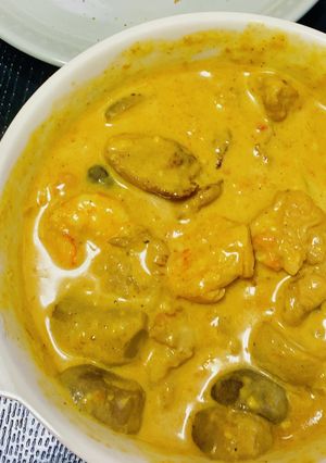 えびとチキンのスパイシーココナッツカレー-レシピのメイン写真