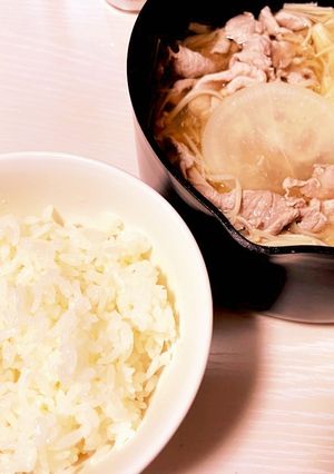 ミツカン「スープしゃぶ」でひとり大根鍋-レシピのメイン写真