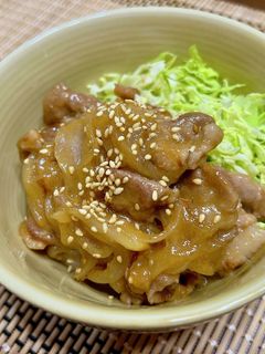 黄金比でつくる!生姜焼き丼-レシピのメイン写真