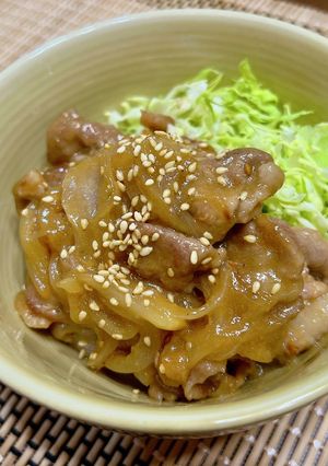 黄金比でつくる！生姜焼き丼-レシピのメイン写真