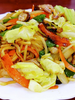 野菜たっぷりカレー焼きそば。-レシピのメイン写真