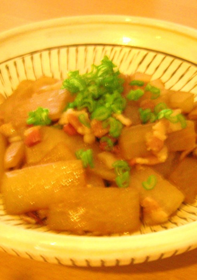 簡単！おいしい！大根とベーコンの炒め煮-レシピのメイン写真