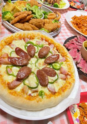 ふわふわなピザ生地-レシピのメイン写真