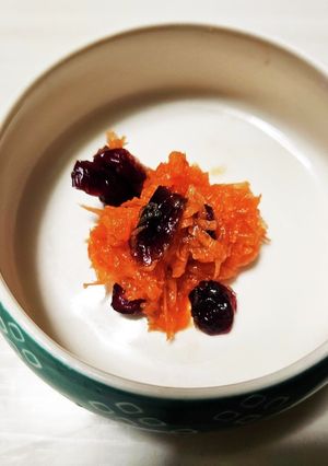 朝食！にんじんとドライクランベリーのラペ-レシピのメイン写真