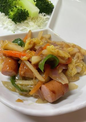 シャウエッセンの八宝菜風-レシピのメイン写真