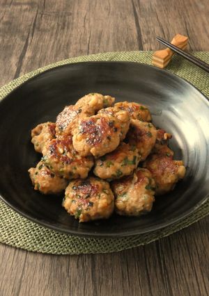 シャキシャキれんこんのつくね-レシピのメイン写真
