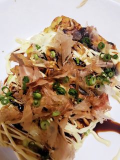 たこ焼き?お好み焼き?フライパンで簡単♡-レシピのメイン写真