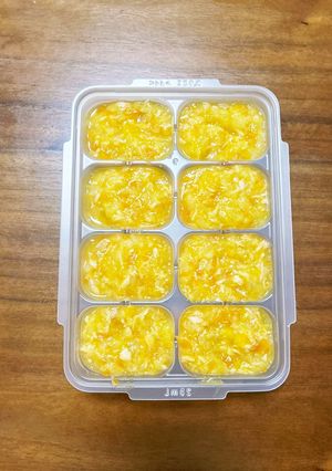 [離乳食中期]鮭のクリームソース煮-レシピのメイン写真