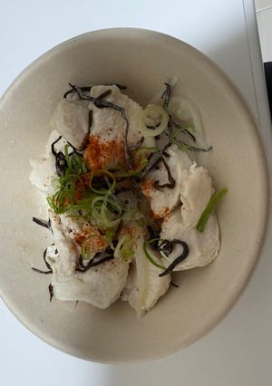 鶏ハムと塩昆布の和え物-レシピのメイン写真