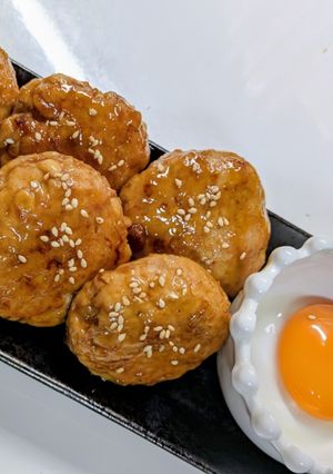 おばあちゃん家の鶏つくね焼き☆-レシピのメイン写真