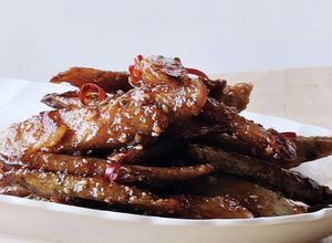ごぼう甘辛★パリおにぎりの具ランチ丼弁当-レシピのメイン写真