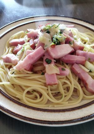 ベーコンたっぷりアレンジペペロンチーノ-レシピのメイン写真