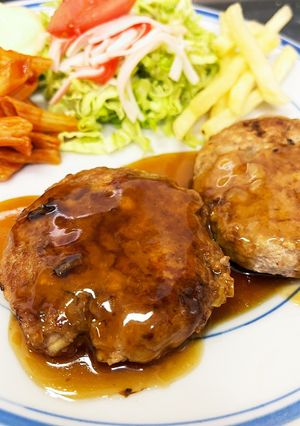 醤油たれのヘルシー豆腐ハンバーグ-レシピのメイン写真