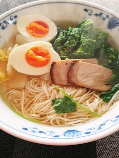 自家製チャーシュー入りそうめんラーメン-レシピのメイン写真