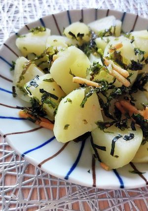 じゃがいもとお茶漬け海苔まぶし-レシピのメイン写真