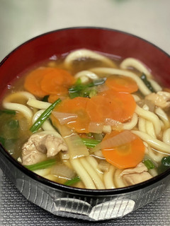 幼児食 しょうが餡掛けうどん-レシピのメイン写真